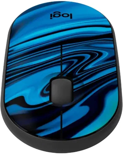 Miniatura 3 de Logitech Mouse inalámbrico M340 con impresiones de edición limitada, receptor USB y clics silenciosos, mouse inalámbrico portátil para laptop, PC