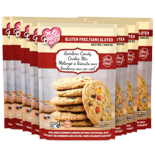 Miniatura 21 de XO Baking Co. Mezcla de galletas gourmet con chispas de chocolate sin gluten; sin OGM, Kosher; sin arroz; sin lácteos; sin maní; sin conservantes