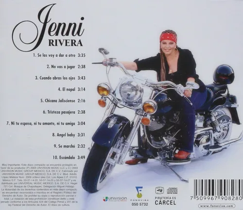 Miniatura 2 de Jenni Rivera Se Las Voy a Dar a Otro 8280