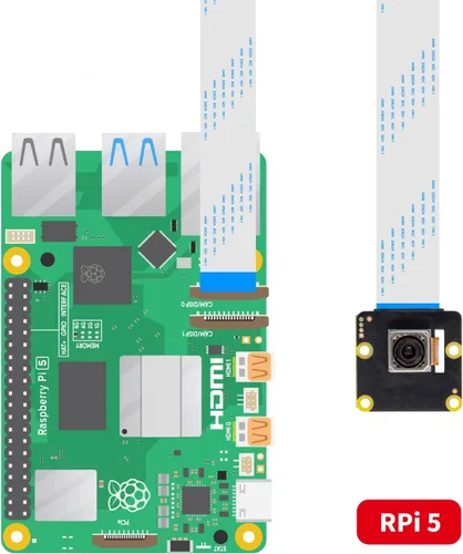 Miniatura 4 de UCTRONICS Módulo de cámara Raspberry Pi de 16MP, cámara de enfoque automático IMX519 PDAF y CDAF para Raspberry Pi 5, 4, Zero 2W