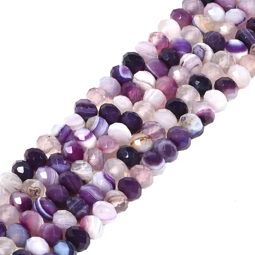 Miniatura 11 de 7 chakras piedras preciosas de 0.236 in de piedras preciosas facetadas Rondelle sueltas cuentas para hacer joyas DIY cuentas de 16 pulgadas