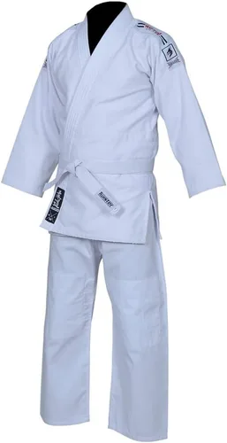 Miniatura 7 de Judo Gi Black Tiger Uniforme de judo para adultos y niños Kimono de judo de tela de algodón de 15.87 oz con cinturón gratis