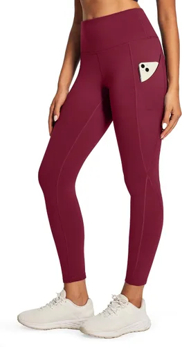 Miniatura 53 de Ewedoos - Leggings con forro de vellón y bolsillos para mujer, leggings térmicos de invierno para mujeres, pantalones de yoga y entrenamiento