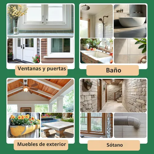 Miniatura 8 de YKF Sellador transparente impermeable de 12 onzas, revestimiento transparente de reparación de fugas a base de agua para techo, pared, baño, ducha