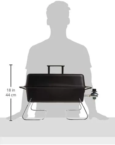 Miniatura 8 de Parrilla de gas portátil Char-Broil, parrilla estándar, Estándar, Negro