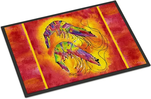 Caroline's Treasures 8378JMAT - Tapete para puerta delantera, 24 x 36 pulgadas, para interiores y exteriores, para entrada, antideslizante, lavable,