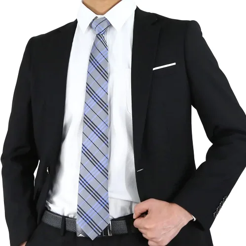 Miniatura 20 de WeiShang Lote de 6 corbatas clásicas de seda para hombre, corbatas tejidas jacquard