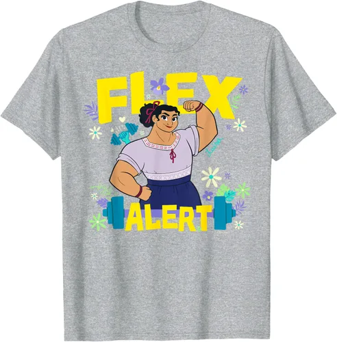Miniatura 46 de Disney Encanto Luisa Madrigal Flex Alert Camiseta, Negro