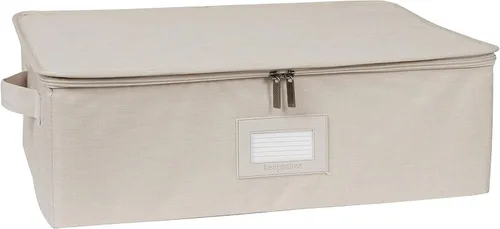 Miniatura 77 de Covermates Keepsakes - Juego de cajas de almacenamiento con cierre de cremallera, paquete de 3 cubos organizadores de poliéster resistente, diseño