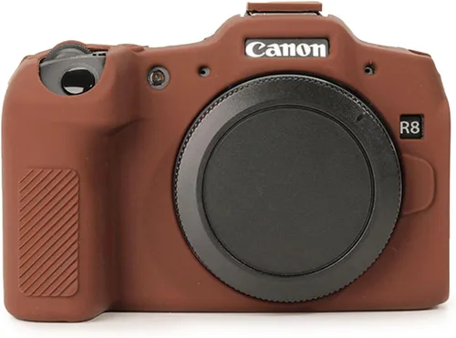 Miniatura 14 de Rieibi Funda protectora de silicona suave para cámara Canon EOS R8 EOSR8, funda ligera para cámara EOS R8 - Verde