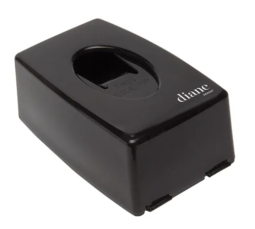 Miniatura 2 de Diane Dispensador de tiras de cuello – Contenedor dispensador para salón o peluquería – 5.9 x 3.6 x 2.4 pulgadas – Negro – DEA027