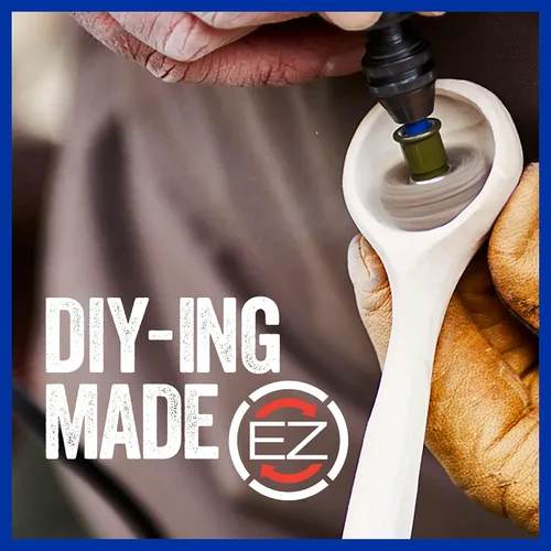 Miniatura 7 de Dremel EZ727-01 EZ Lock Kit de accesorios de herramientas rotativas de lijado y molienda, juego surtido de 18 piezas, perfecto para lijado y afilado