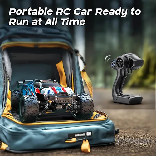 Miniatura 5 de Coches RC 1:18 Coche RC de Nivel de Entrada para Adultos y Niños, Carro de Carreras RC Todoterreno de Transmisión Completa de Metal 40 km/h, Carros