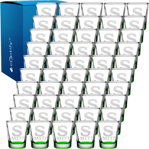Miniatura 59 de Juego de 2 vasos de chupito personalizados para hombre, fondo azul, 2 onzas, grabados, regalo personalizado para cumpleaños, bodas, día del padre