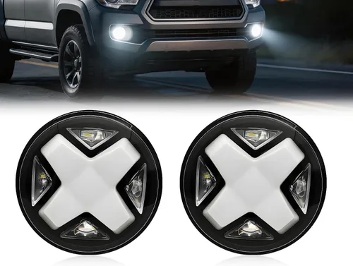 Miniatura 43 de Fog Lights Compatible With 2013 2014 2015 Ford Explorer Front Bumper Driving Lamp Assembly Clear Lens