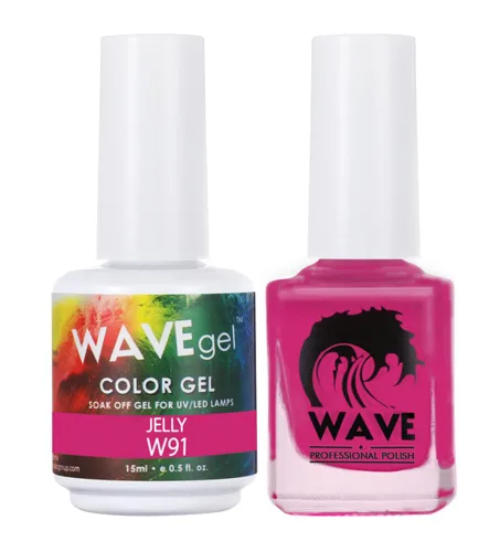 Miniatura 10 de WAVEGEL - Juego dúo de gel y esmalte de uñas a juego - Colección Simplicity - #P109 Blizzard I 0.5 onzas