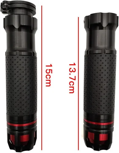 Miniatura 2 de Motorcycle Handlebar 7/8'' 22MM Motorcycle Handle Grips Motorbike Handlebar Ends for Yamaha MT125 MT01 MT03 MT25 YBR 125 YZF R15 XT660 TMAX 500