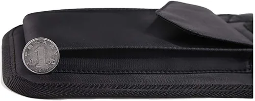 Miniatura 8 de Bolsa de hombro oculta para las axilas antirrobo, bolsillo oculto, multiusos, para hombres y mujeres, doble almacenamiento, bolsa de axila, bolsa