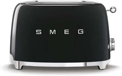 Miniatura 28 de SMEG Tostadora de 2 rebanadas con 6 ajustes preestablecidos y función de descongelación y bandeja de migas extraíble (Jade)