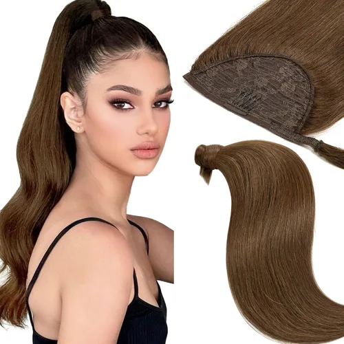 Miniatura 12 de Loxxy Extensiones de cabello con alambre, color negro natural, 14 pulgadas, 2.65 oz, 100% cabello humano real, extensión de cabello invisible
