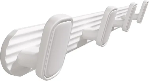 Miniatura 14 de Perchero de Pared para Abrigos con Soporte de Pared - Perchero Negro con 6 Ganchos, Ganchos de Pared para Colgar Sombrero, Llave, Bolso, Toalla