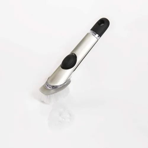 Miniatura 7 de OXO Cepillo dispensador de jabón de acero, limpiador de platos