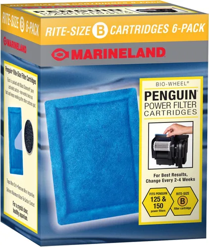 Miniatura 14 de MarineLand - Filtro de potencia Penguin, cartucho de tamaño común