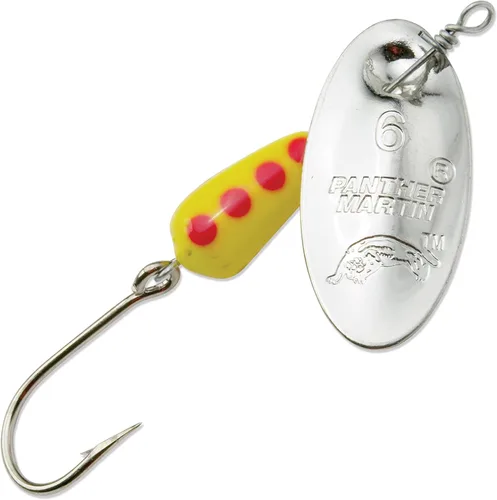 Miniatura 19 de Panther Martin Señuelo de pesca con forma de lágrima, anzuelos, atrapa trucha, lucioperca, perca, cangrejo, pickere, grayling y más Verde tigre