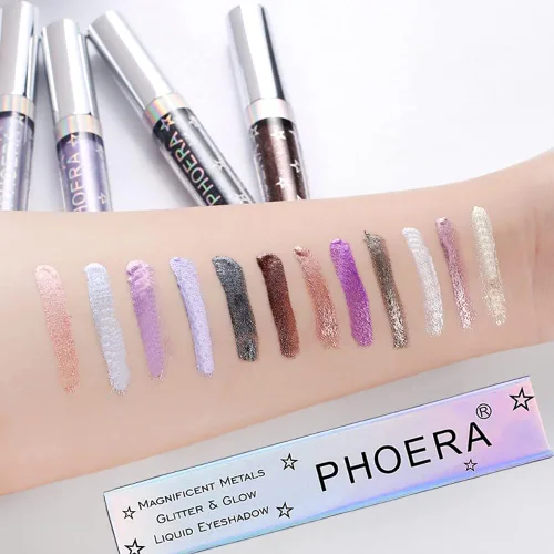Miniatura 6 de Sombra de ojos líquida, resistente al agua, brillo brillante, fácil de usar, delineador de ojos de larga duración, lápiz de ojos, cosméticos de Crema