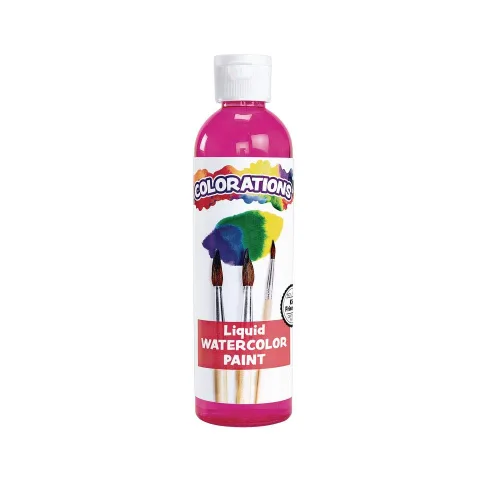 Miniatura 14 de Colorations - LWPACK - Pintura líquida para acuarela, 4 onzas líquidas, juego de 6, no tóxica, pintura, niños, manualidades, pasatiempos, diversión