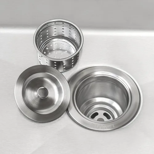 Miniatura 8 de Ruvati RVU6010 - Fregadero de lavandería de 25 x 22 x 12 pulgadas, fregadero de acero inoxidable de calibre 16 profundo, fregadero de lavandería