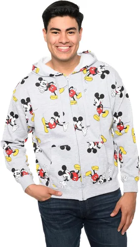 Miniatura 7 de Disney Sudadera con capucha y cremallera para mujer con estampado de Mickey Mouse