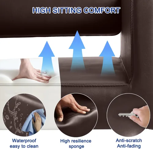 Miniatura 3 de Silla de peluquería para peluquería, capacidad de 330 libras, con bomba hidráulica resistente, equipo de belleza giratorio de 360°, estilista