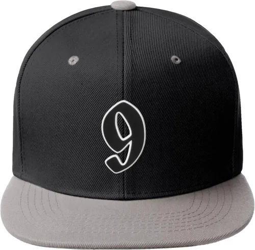 Miniatura 208 de Daxton Gorra clásica con visera de billete plano con letras del alfabeto inglés antiguo de la A a la Z