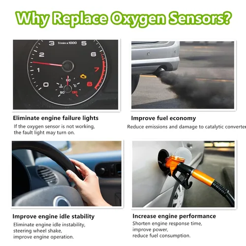 Miniatura 5 de 234-4380 Sensor de oxígeno O2, relación aire-combustible aguas abajo compatible con Altima Sentra Maxima Murano Rogue Quest G37 1 pieza