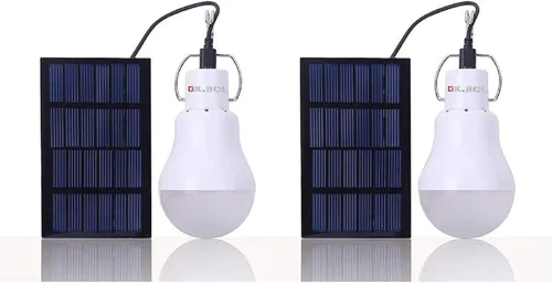 Miniatura 7 de lámpara solar, foco de luz LED portátil, lámpara de luz LED portátil solar, recargable. Lámpara para el hogar, interior, exterior, emergencia