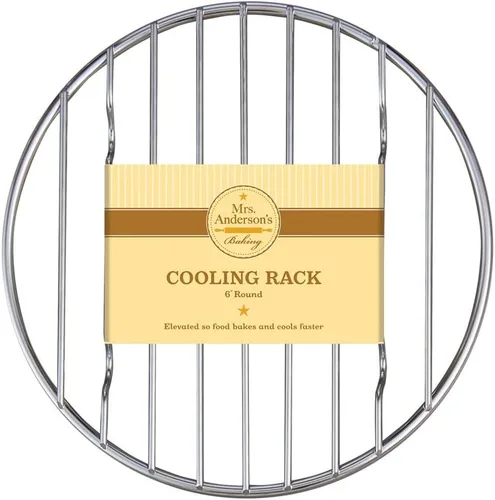 Miniatura 15 de Mrs. Anderson’s Baking - Parrilla profesional para hornear y enfriar, rejilla de enfriamiento media bandeja, Plateado
