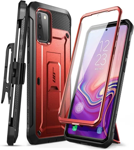 Miniatura 11 de SUPCASE Funda para Samsung Galaxy S20 FE 5G con Protector de Pantalla (Unicorn Beetle Pro), [Soporte Integrado y Clip para Cinturón] Funda Azul