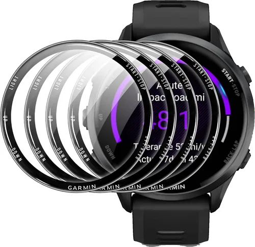 Miniatura 15 de Protector de pantalla compatible con Amazfit Active 2, antiarañazos, cobertura de pantalla completa 3D, compatible con fundas, HD Ultra, paquete de 3