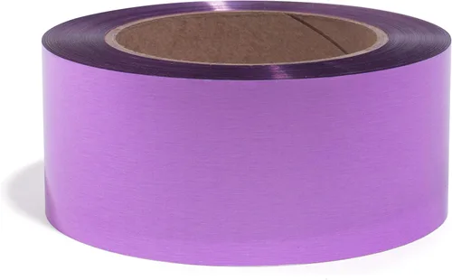 Miniatura 11 de Anderson's Rollo de serpentina metálica brillante negra, cinta de PVC de 2 pulgadas x 500 pies para envoltura de regalos, decoración de bodas