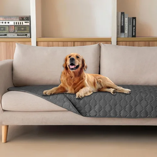 Miniatura 85 de gogobunny Manta 100% Impermeable de Doble Cara para Perros, Cubierta Suave para Cama de Mascotas, Reversible, Protege Muebles, Sillón, Sofá, Coche