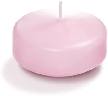 Miniatura 24 de yummi Caja de 18 velas flotantes color rojo rubí de 3 pulgadas