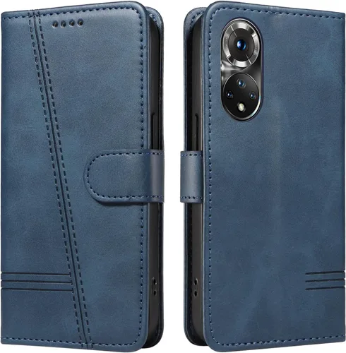 Miniatura 59 de Funda con tapa para Huawei Nova Lite 3, protección de 360 grados, a prueba de golpes, de piel sintética, con función atril y 3 ranuras