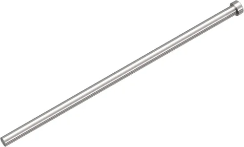 Miniatura 6 de uxcell Pasadores de eyector rectos, 0.630 in (5/8 ") de diámetro. Punzón de punta redonda de acero 65Mn 300 mm (12") de largo para mantenimiento