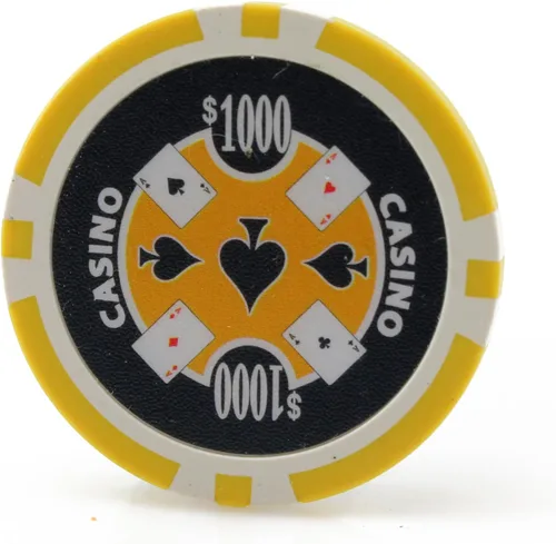 Miniatura 2 de Versa Games Fichas de casino Ace en 0.41 oz de peso - Paquete de 50 (elegir colores)