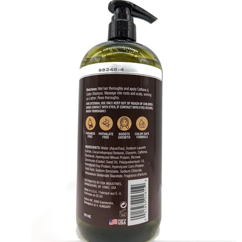 Miniatura 2 de Hair Chemist Champú de crecimiento más rápido con cafeína y ricino, 33.8 onzas, champú para el cabello para un crecimiento más rápido del cabello