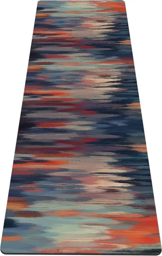 Miniatura 50 de nuveti Alfombrilla de yoga con estampado extra grueso de elastómero termoplástico antideslizante con bolsa de transporte, 72 x 24 pulgadas, extra