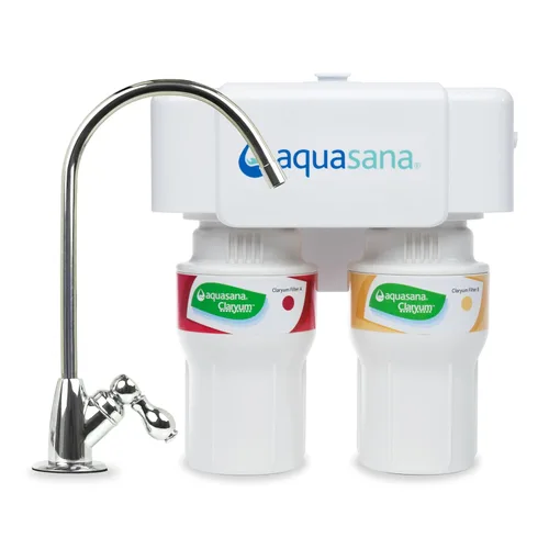 Miniatura 12 de Sistema de filtro de agua Aquasana para debajo del fregadero - Reduce PFAS, plomo y cloro en el agua potable - Filtración de clarium para la cocina