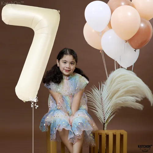 Miniatura 1216 de KatchOn, Globo grande azul número 2 de 40 pulgadas Decoraciones de cumpleaños de Baby Shark para niño de 2 años Globo azul número 2 Globo