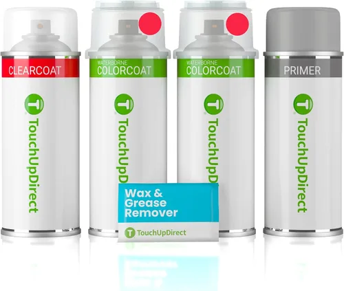 Miniatura 204 de TouchUpDirect LC9A/0Q - Aerosol de pintura de retoque de color blanco puro compatible con Volkswagen Exact Match - Kit esencial